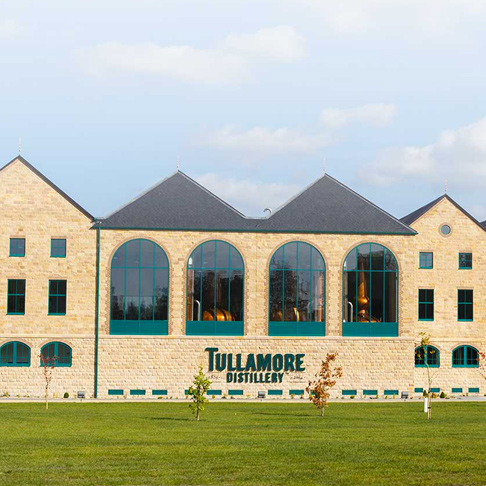 Trip to the famous Tullamore Dew Whiskey Distillery, Tullamore